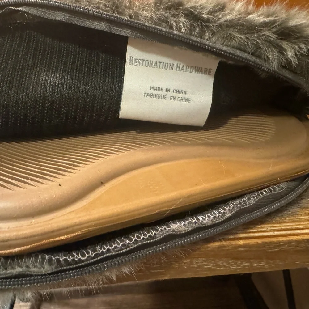 Restoration Hardware Faux Fur Hot Water Bag